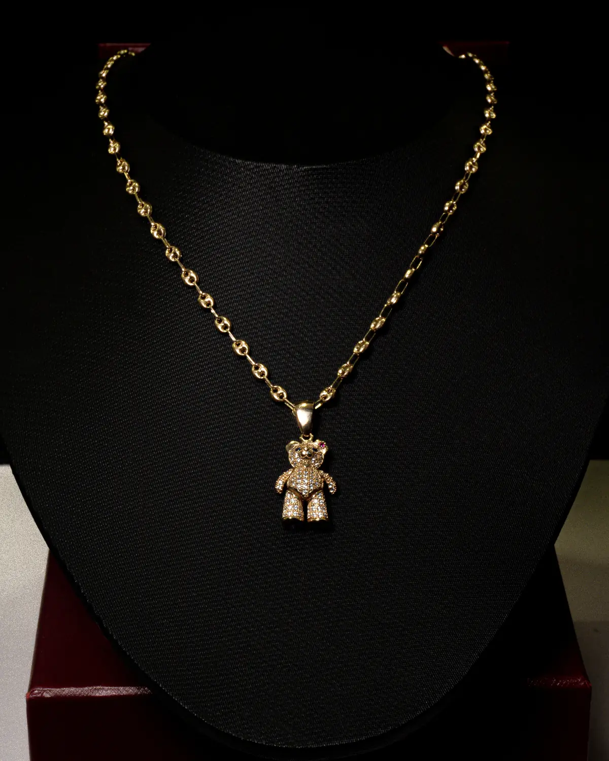 Cadena con Dije Oso – ST Joyería